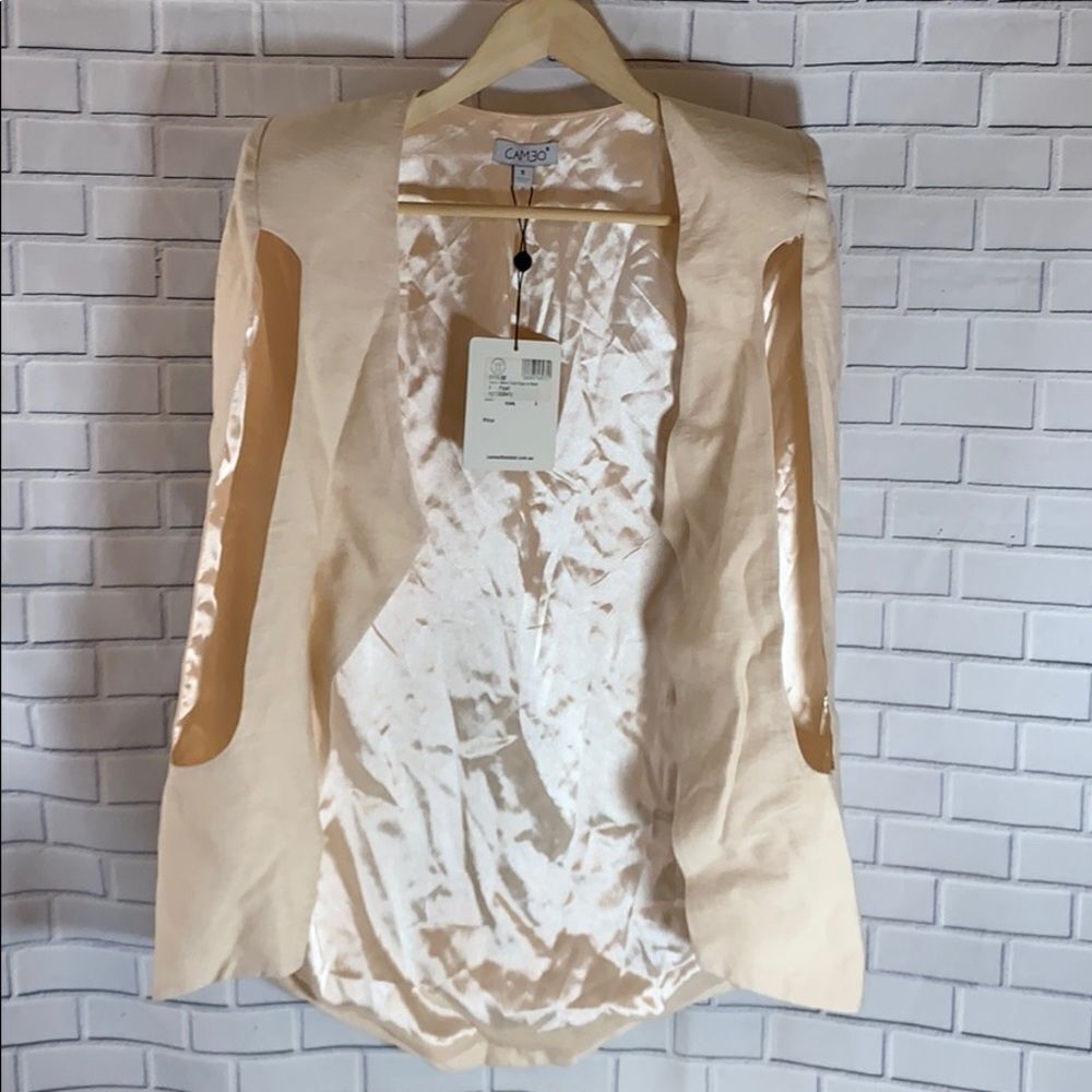 Cameo Australia Cream Boho Vest NWT Sz S
